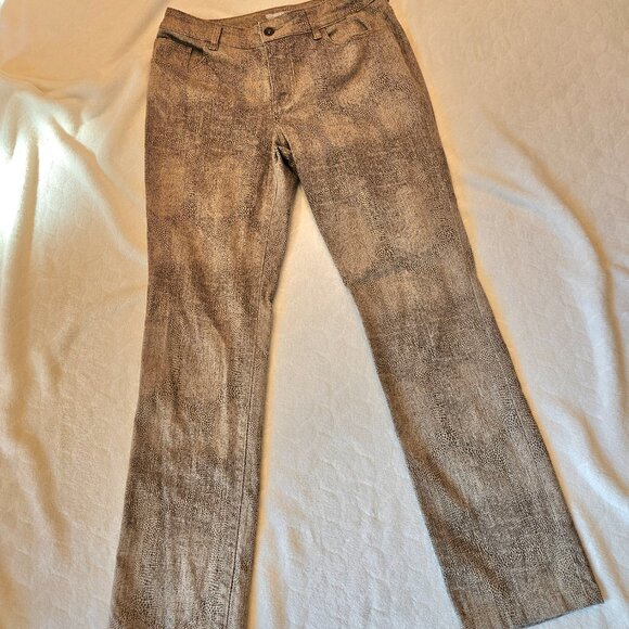 Pants, Chicos Platinum Animal print Cotton and Lycra, Jean style. - Picture 8 of 8